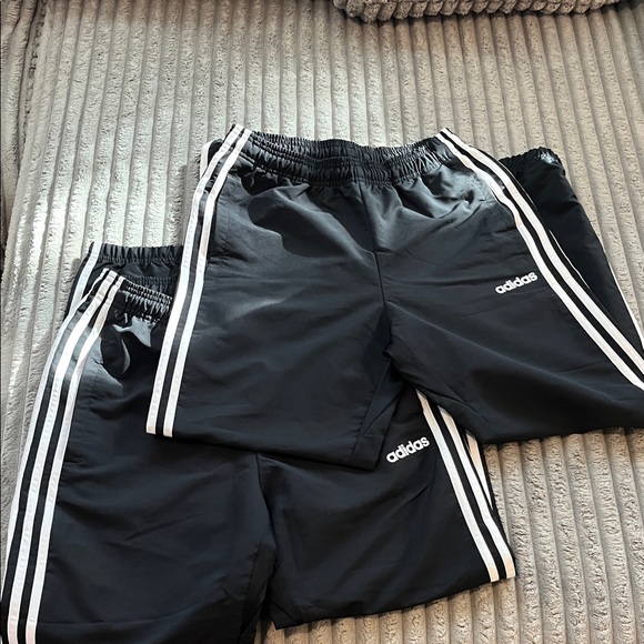 adidas Other - Bundle of 2 Adidas Men’s Black Windbreaker Track Pants